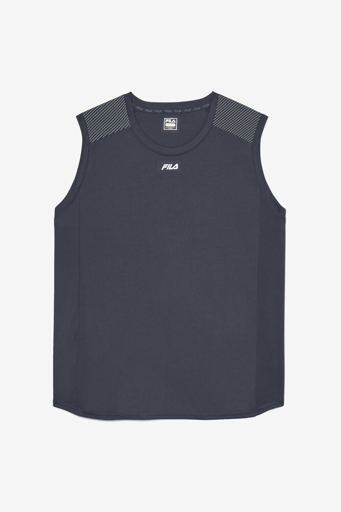 Fila T Skjorte Herre Svart Zain Tank 980135-IXK